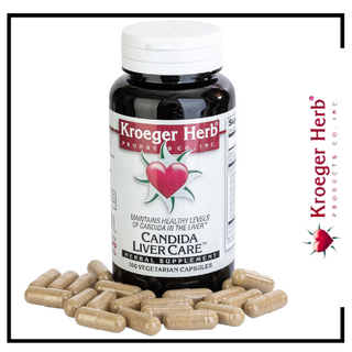 Kroeger Herb Candida Liver Care - 100 Veg Capsules