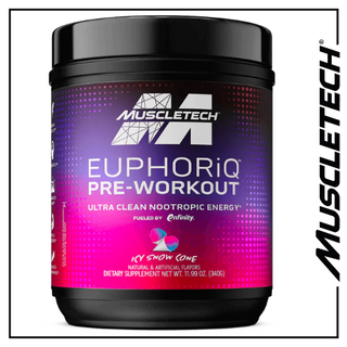 MuscleTech EuphoriQ Nootropic Pre-Workout - 20 Servings