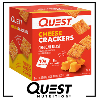 Quest CHEESE Crackers - 4 Bags