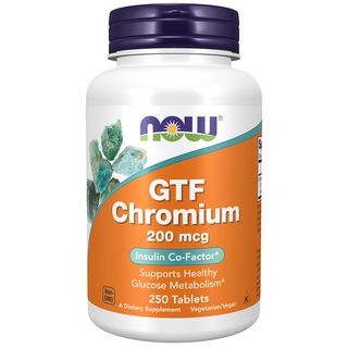 Now Foods GTF Chromium, 200mcg