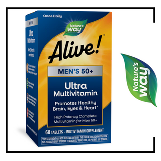 Nature's Way Alive! Men's 50+ Ultra Multivitamin - 60 tablets