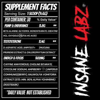 Insane Labz Pre-Workout TEST