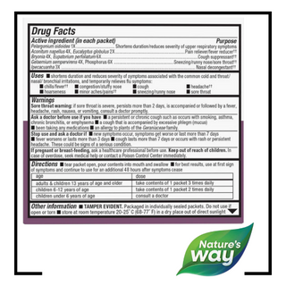 Nature's Way Umcka Cold+Flu Relief BERRY - 10Pks