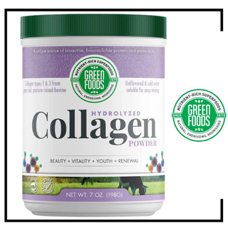 Green Foods Hydrolyzed Collagen Powder - 7oz