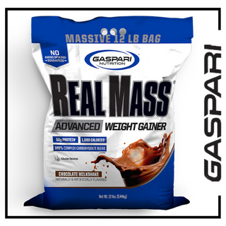 Gaspari Nutrition REAL MASS ADVANCED Gainer - 12 lb