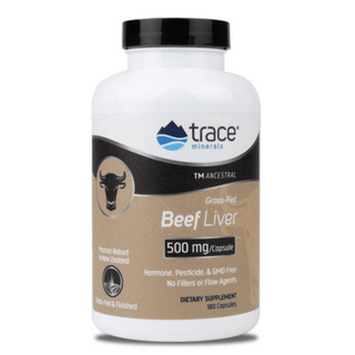 Trace Minerals TM Ancestral Beef Liver 500mg - 180 Capsules