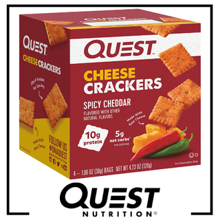 Quest CHEESE Crackers - 4 Bags