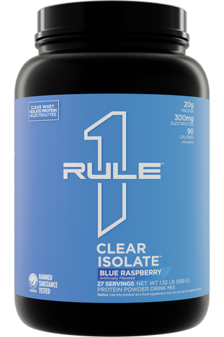 Rule One Clear Whey Isolate - NEW! 27 Servings