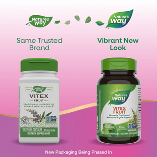 Nature's Way VITEX Fruit 400 mg - 100 Capsules