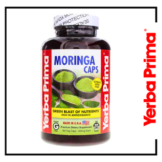 Yerba Prima Moringa Caps - 180 Veg Capsules 