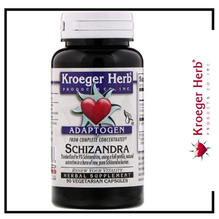 Kroeger Herb Schizandra  - 90 Veg Capsules