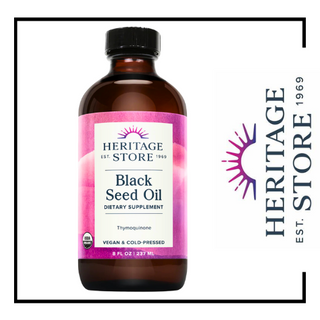 Heritage Store Black Seed Oil - 16 oz