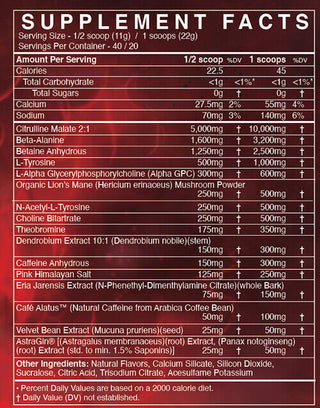 Panda VS Gorilla RED GUMMY BEAR - Blackmarket x Panda Supps Pre-Workout