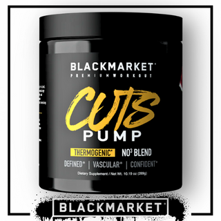 Blackmarket CUTS PUMP THERMOGENIC NO3 - 20 Servings