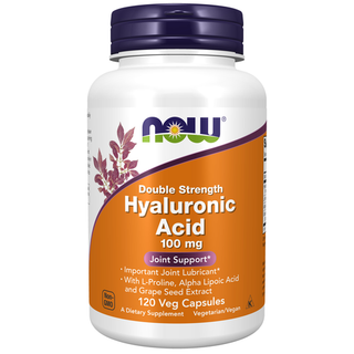 NOW FOODS Hyaluronic Acid 100mg - 120 Veg Capsules