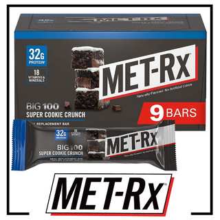 MET-RX BIG-100 Bars 32g Protein - 9 BARS