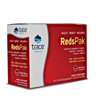 Trace Minerals Reds Pak - 30 Packets MIXED BERRY