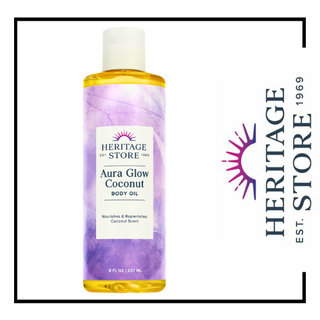 Heritage Store Aura Glow 8 oz - Coconut Musk