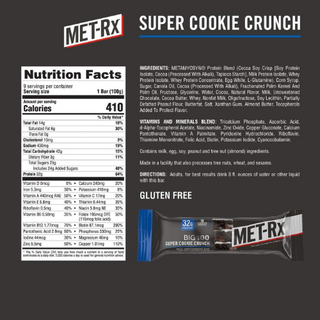 MET-RX BIG-100 Bars 32g Protein - 9 BARS