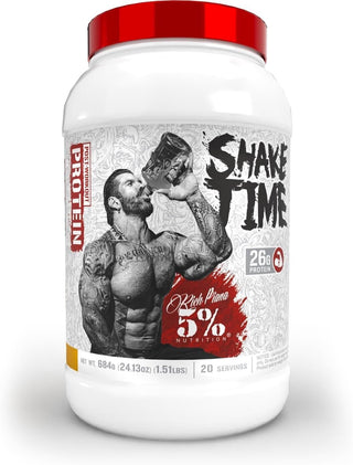 5% Nutrition SHAKE TIME - 25 Servings