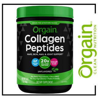 Orgain Unflavored Collagen Peptide Protein - 16 oz 