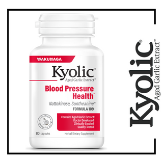 Wakunaga KYOLIC Blood Pressure Health Formula 109 - 80 Capsules