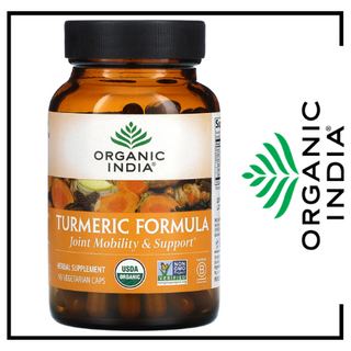 Organic India TURMERIC Formula - 90 Veg Capsules