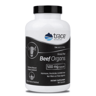 Trace Minerals TM Ancestral Beef Organs 500mg - 180 Capsules