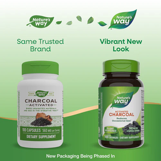 Nature's Way Activated Charcoal - 360 Capsules