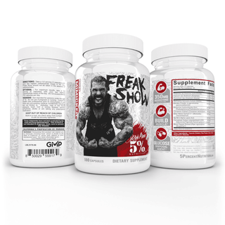 5% Nutrition FREAK SHOW - 180 Capsules