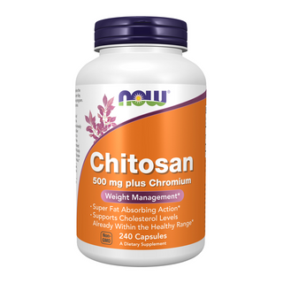 Now Foods Chitosan 500mg plus Chromium