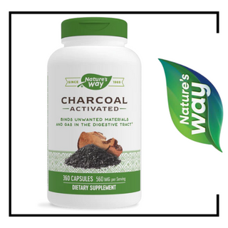 Nature's Way Activated Charcoal - 360 Capsules